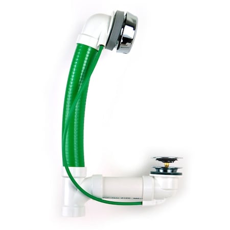 Innovator CableFlex 938 34 In. Flexible PVC Bath Waste, Chrome